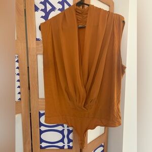 Eva Mendes for New York & Company Rust Bodysuit